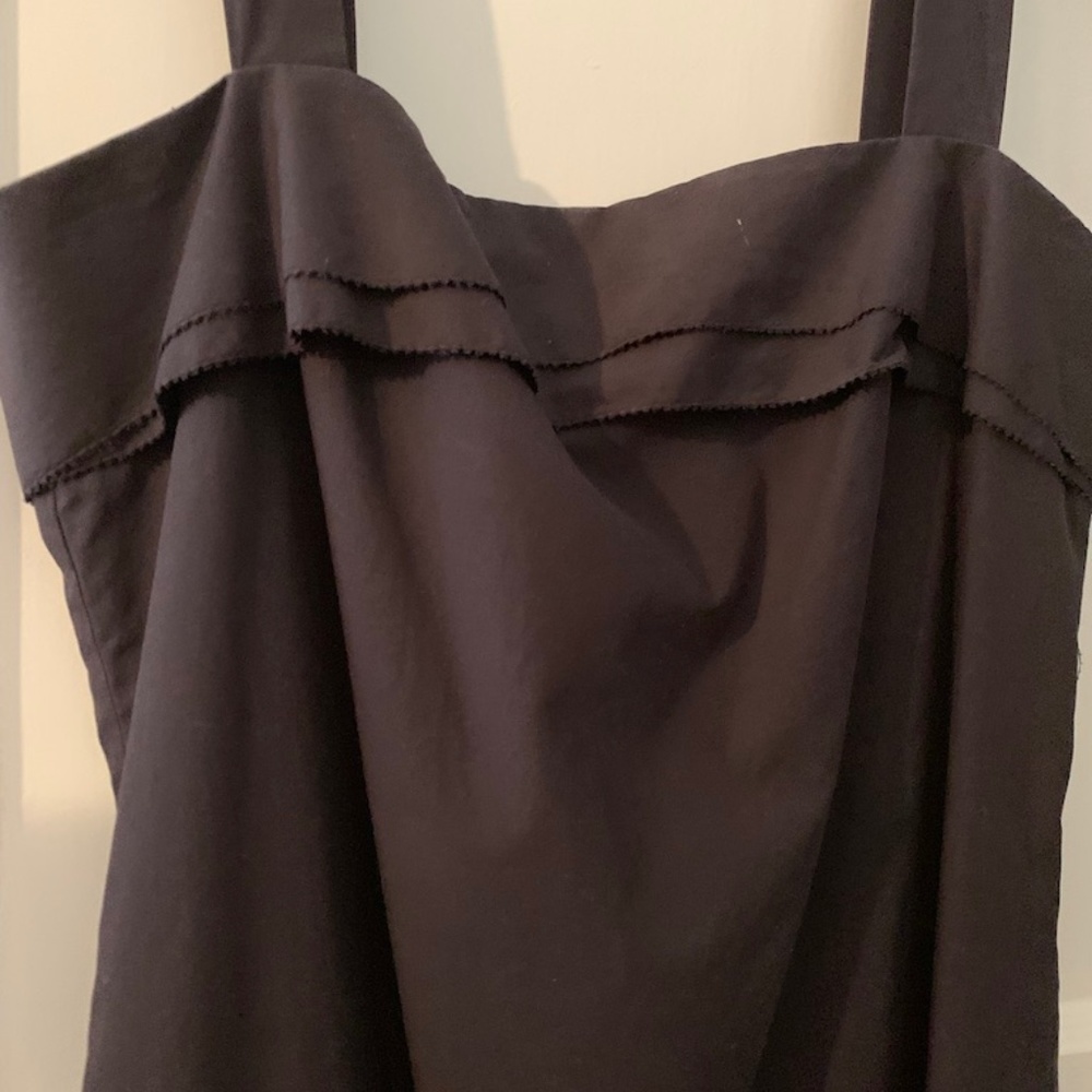 VINCE black sleeveless dress